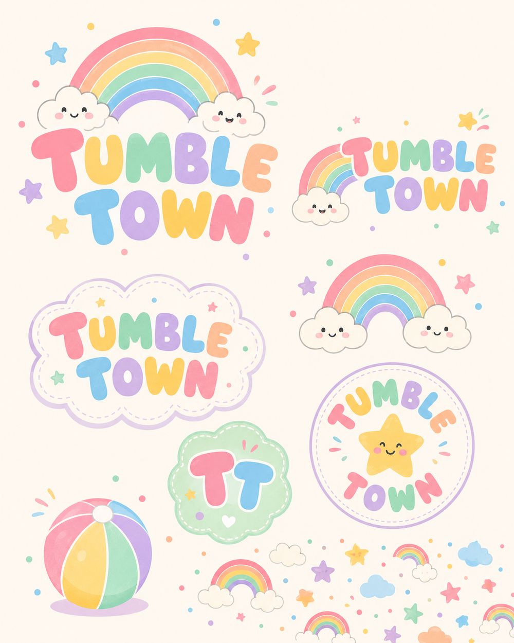 Tumble Town - Brand board | Chronically Online